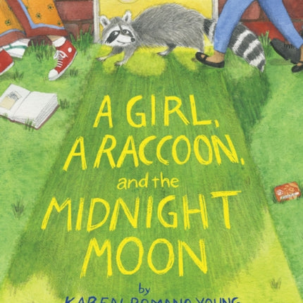 A Girl a Raccoon and the Midnight Moon 1