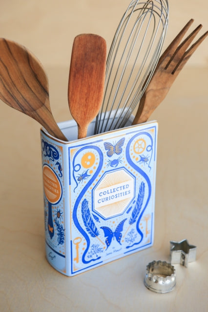 Bibliophile Ceramic Vase Collected Curiosities