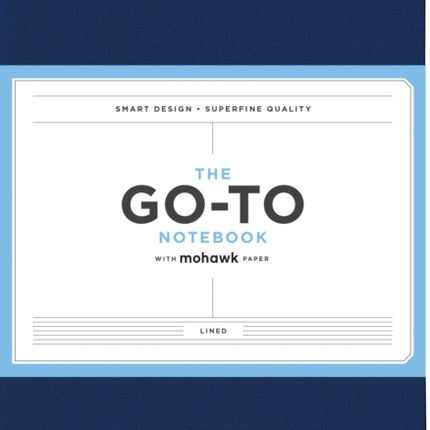 GoTo Notebook with Mohawk Paper Midnight Blue