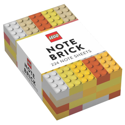 LEGO® Note Brick (Yellow-Orange)