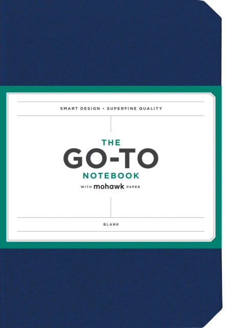 GoTo Notebook with Mohawk Paper Midnight Blue Blank