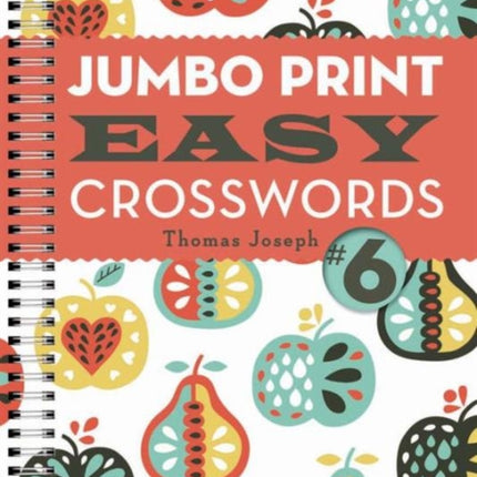 Jumbo Print Easy Crosswords #6