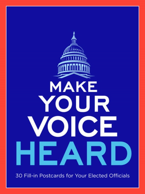 Make Your Voice Heard Postcard Book 30 FillIn Postcards for Your Elected Officials