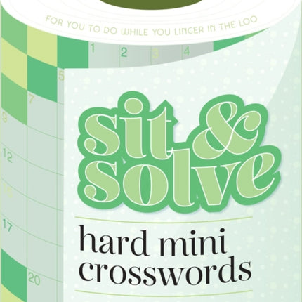 Sit & Solve Hard Mini Crosswords