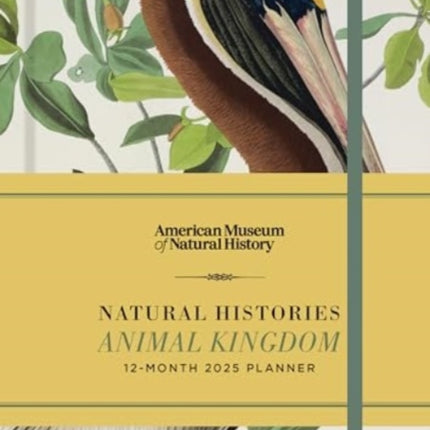 Natural Histories Animal Kingdom 12Month 2025 Planner