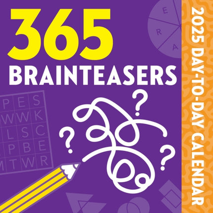 365 Brainteasers 2025 DaytoDay Calendar