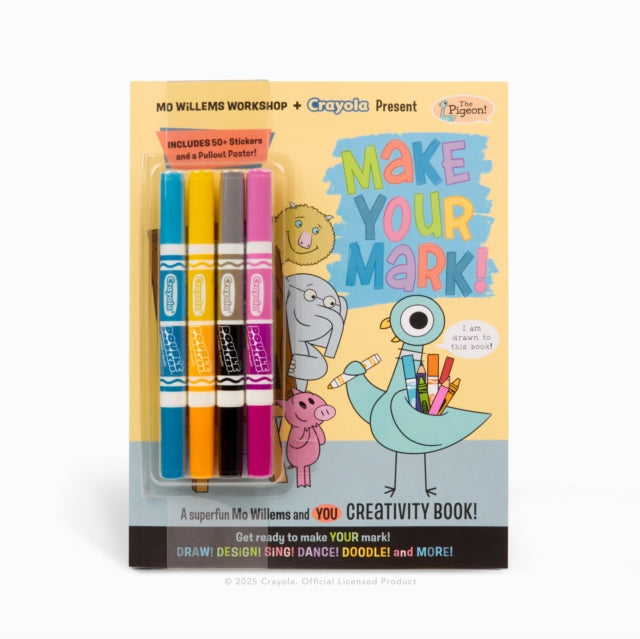 Mo Willems Workshop and Crayola Present  Make Your Mark