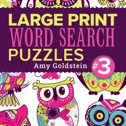 Large Print Word Search Puzzles 3