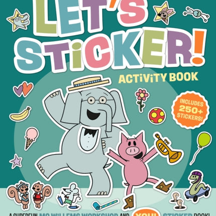 Elephant  Piggie Lets Sticker