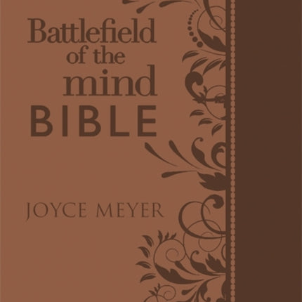 Battlefield of the Mind Bible Renew Your Mind Through the Power of Gods Word Fashion Edition