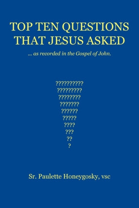 Top Ten Questions That Jesus Asked As Recorded in the Gospel of John