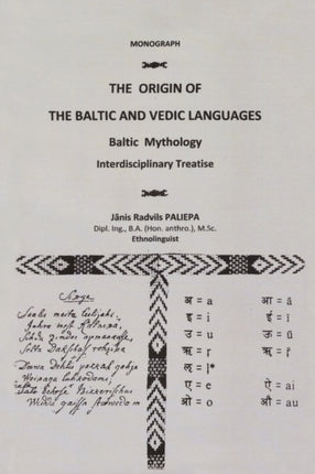 The Origin of the Baltic and Vedic Languages Baltic Mythology