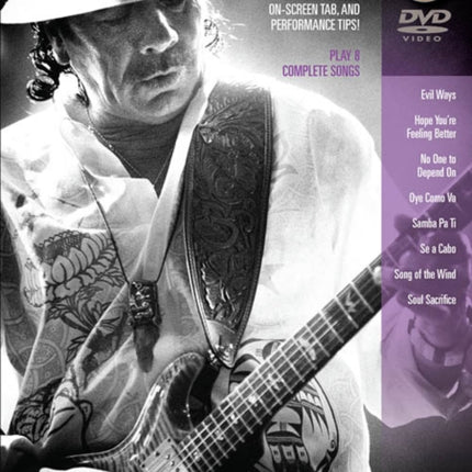 Santana  Guitar  DVD