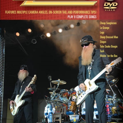 Guitar PlayAlong ZZ Top Volume 38 DVD