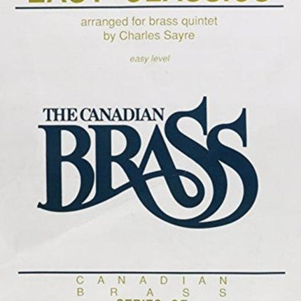 CANADIAN BRASS EASY CLASSICS