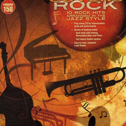 Jazz PlayAlong Volume 158 Jazz Covers Rock Hal