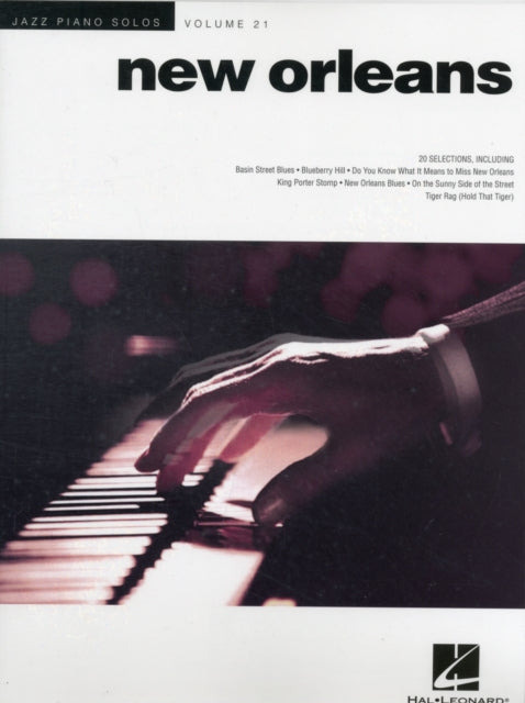 New Orleans Jazz Piano Solos: Jazz Piano Solos Series Volume 21