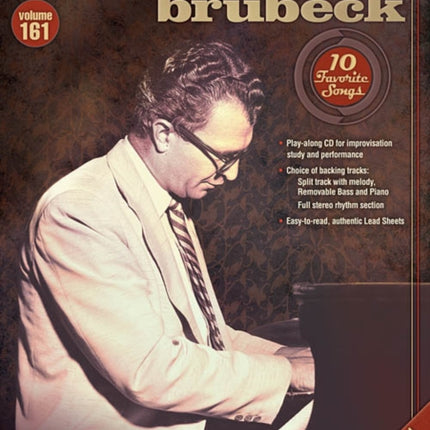 Jazz PlayAlong Volume 161 Dave Brubeck