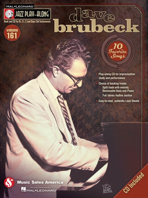 Jazz PlayAlong Volume 161 Dave Brubeck