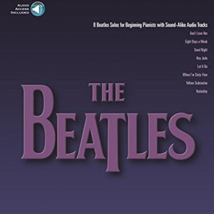 The Beatles Hits 2 Hal Leonard Beginning Piano Solo PlayAlong