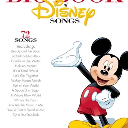 The Big Book of Disney Songs: 72 Songs - Alto Saxophone