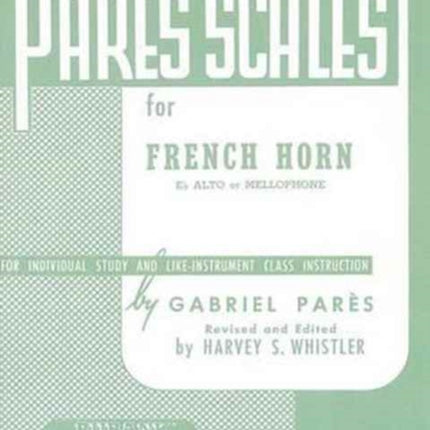 RUBANK PARES SCALES