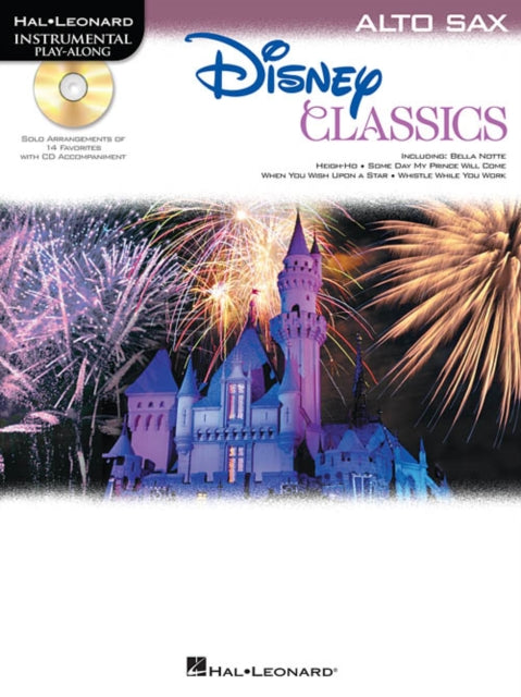 Disney Classics Alto Saxophone Instrumental PlayAlong Hal Leonard Instrumental PlayAlong