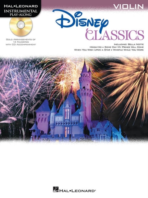 Disney Classics Violin Instrumental PlayAlong Hal Leonard Instrumental PlayAlong