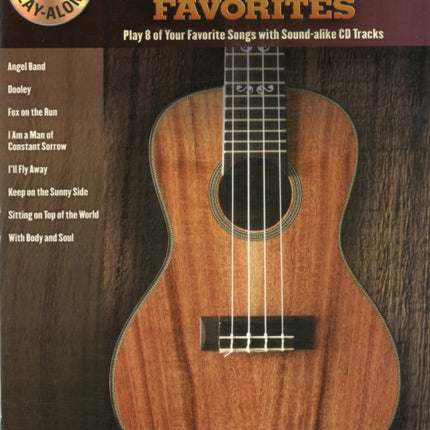 Ukulele PlayAlong Volume 12 Bluegrass Favorites Hal Leonard Ukulele PlayAlong