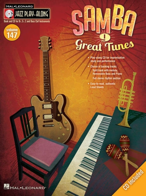 Jazz PlayAlong Volume 147 Samba Hal Leonard Jazz PlayAlong