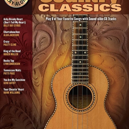Ukulele PlayAlong Volume 15 Country Classics Hal