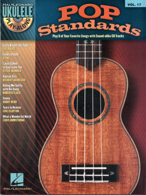 Pop Standards Ukulele PlayAlong Volume 17 Hal Leonard Ukulele Playalong