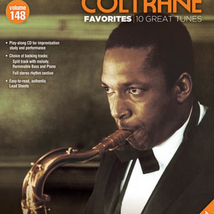 Jazz PlayAlong Volume 148 John Coltrane Favorites Hal Leonard Jazz PlayAlong