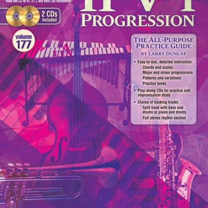 The II-V-I Progression: Jazz Play-Along Lesson Lab (Volume 177