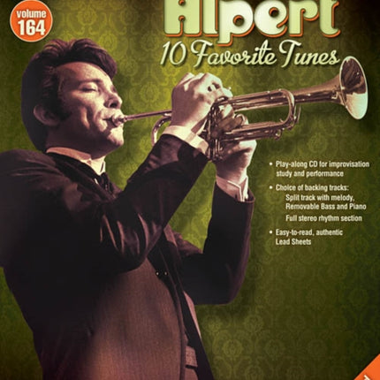 Herb Alpert: Jazz Play-Along Volume 164