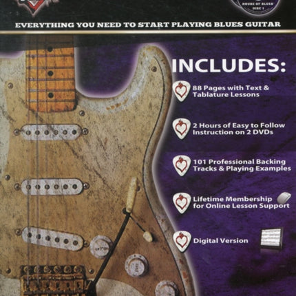 House Of Blues Electric Guitar Course House of Blues Book  DVD