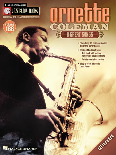 Ornette Coleman Jazz PlayAlong Volume 166