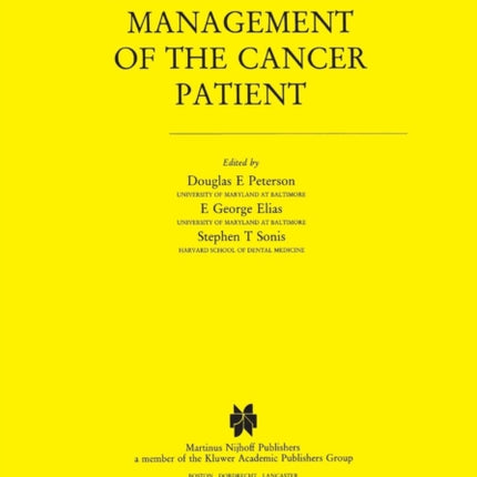 Head and Neck Management of the Cancer Patient