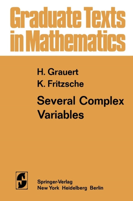 Several Complex Variables