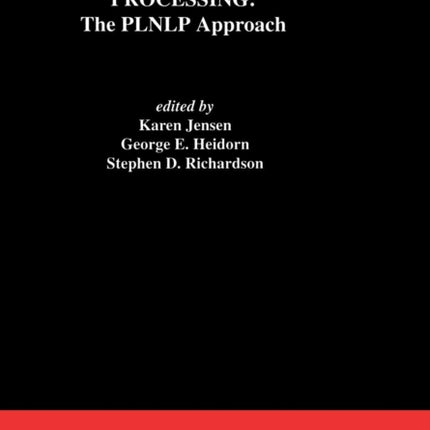 Natural Language Processing The Plnlp Approach 196 The Springer International Series in Engineering and Computer Science