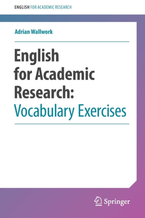 English for Academic Research Vocabulary