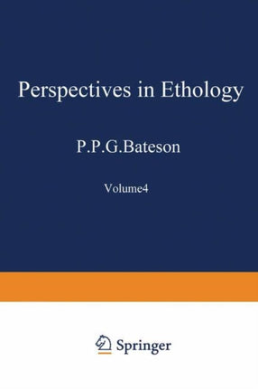 Perspectives in Ethology Volume 4 Advantages of Diversity