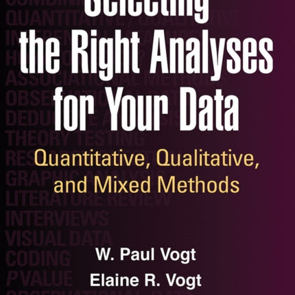 Selecting the Right Analyses for Your Data: Quantitative, Qualitative, and Mixed Methods