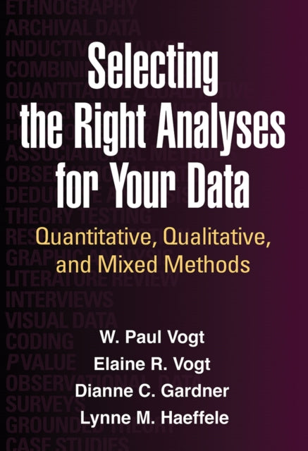 Selecting the Right Analyses for Your Data: Quantitative, Qualitative, and Mixed Methods