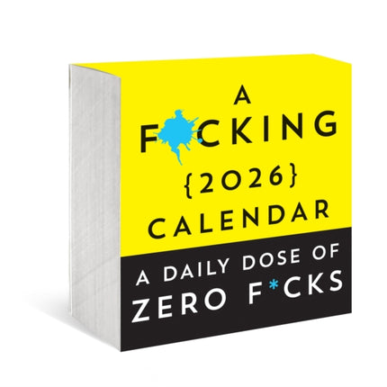 A Fcking 2026 Boxed Calendar