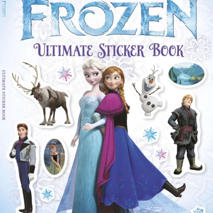 Ultimate Sticker Book Frozen More Than 60 Reusable FullColor Stickers