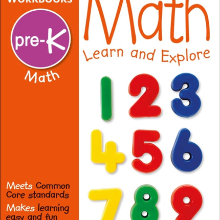 DK Workbooks: Math, Pre-K: Learn and Explore