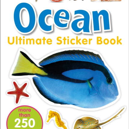 Ultimate Sticker Book: Ocean: More Than 250 Reusable Stickers