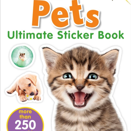 Ultimate Sticker Book: Pets