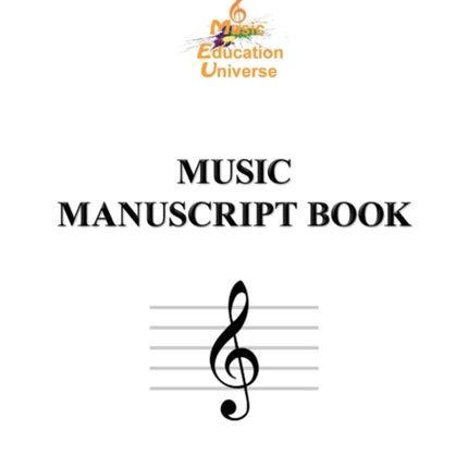 Music Manuscript Book